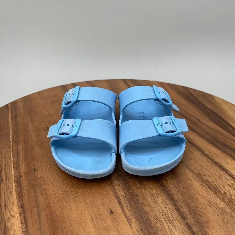 Birkenstock Arizona Eva Sandals Kids Youth Size 12 / 30 Blue Casual Summer Beach